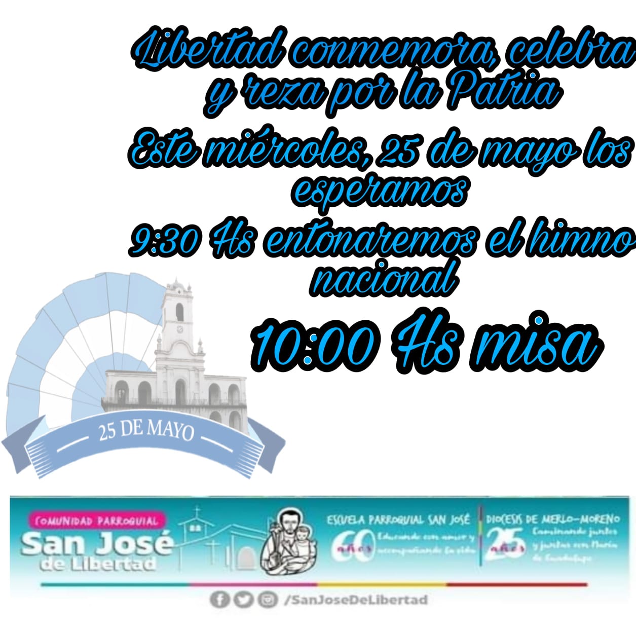 Celebración  del Aniversario de Nuestro Primer Gobierno Patrio